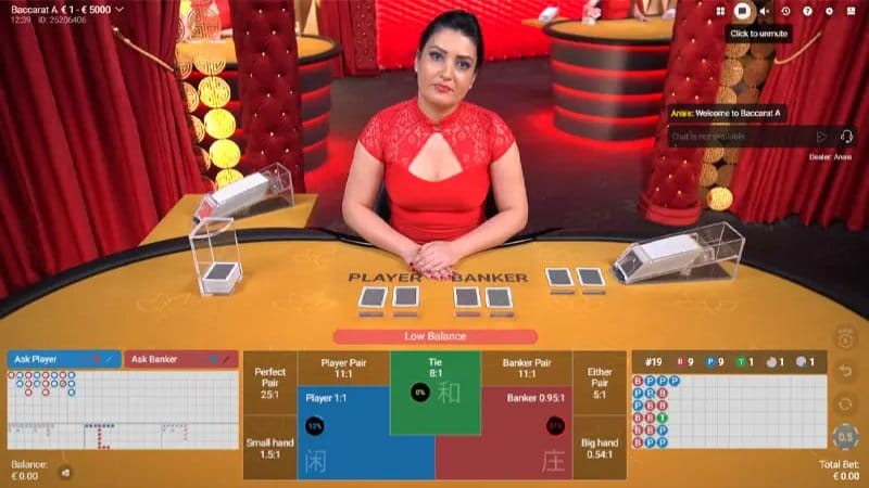 Live baccarat Ku11 cùng luật chơi chi tiết và chuẩn xác