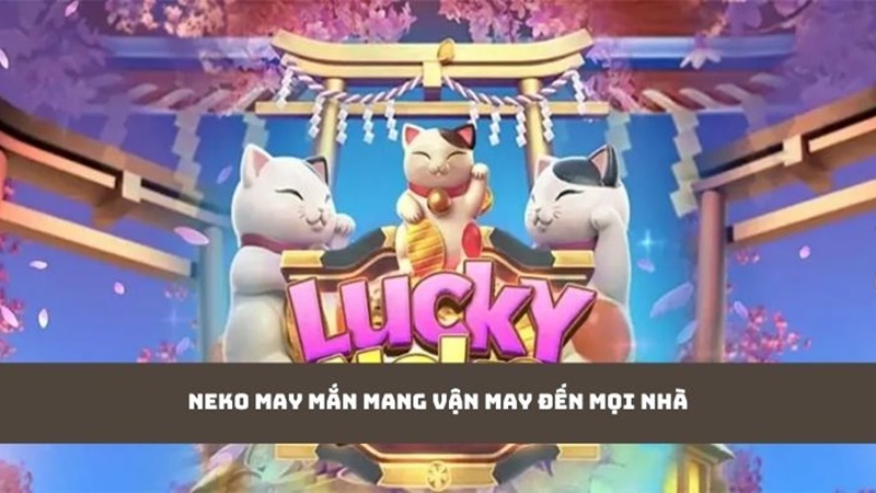 Neko may mắn mang vận may đến mọi nhà